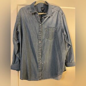 Gap “the Big Shirt”. Medium wash.